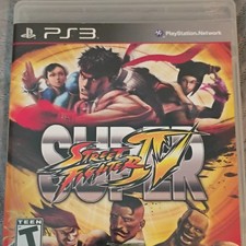 Capcom Super Street Fighter IV PS3 w/ Case Multiplayer T-Teen 2010