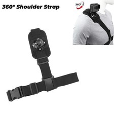 360 Adjustable Shoulder Strap Mount GoPro Action Cameras Videos Vlogs Trip Gift