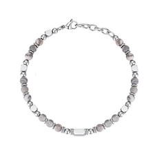 Women's Bracelet Beads, Tiny Gemstone Beaded Bracelet Fashion item with Blessing