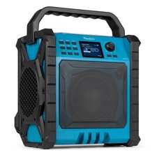 Audizio Temi-XL Job Site DAB Work Radio - Weatherproof Workman Bluetooth Speaker