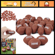 30-Pack Mini Foam Footballs - Stress Balls for Party Decor  Game Day Fun