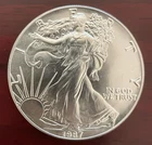 1987 American Silver Eagle Coin BU 1 Oz US $1 Dollar Uncirculated Brilliant