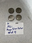 1921 Morgan Silver Dollar Set Of 4 #10