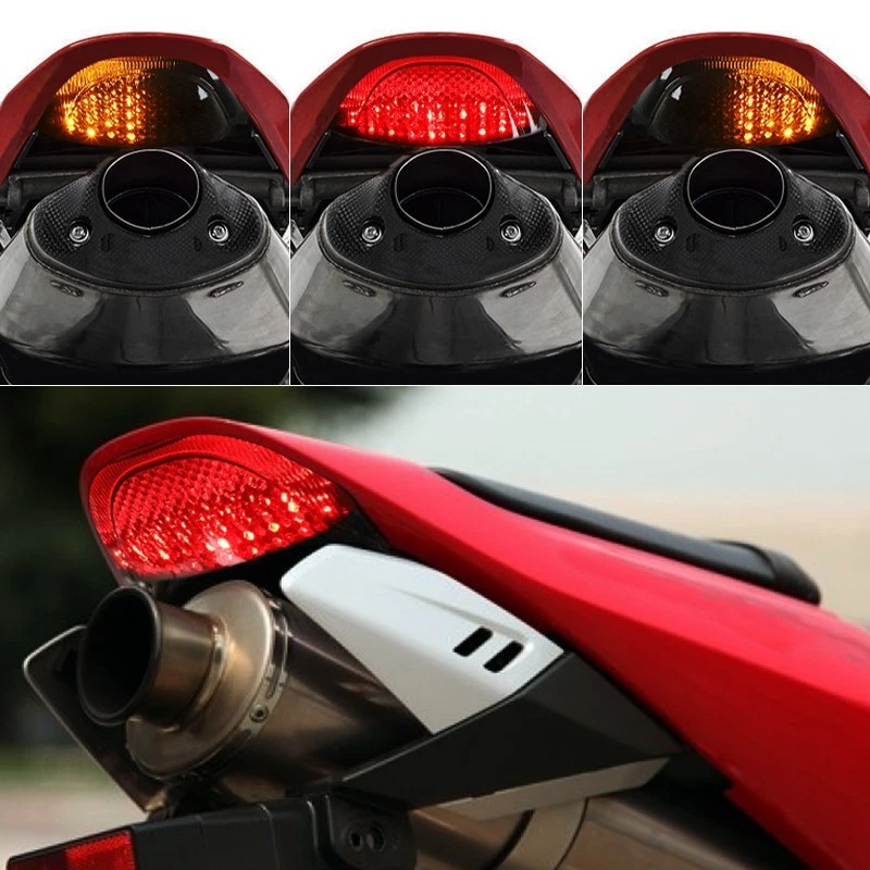 Integrated Brake Turn Signals Tail Light For Honda CBR600RR CBR 600RR 2007-2012 Foto 3 de 4