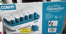 VTG 1998 Conair Easy Holding Hairsetter 20 Grip Hot Rollers Curlers Clips Box