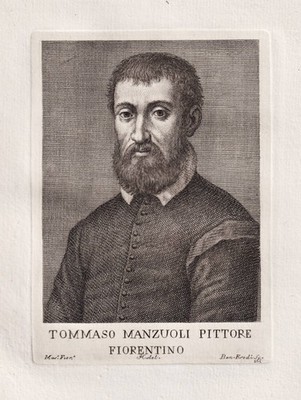 Tommaso da San Friano Italian painter Renaissance Firence Florenz Portrait 1770