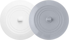 Silicone Sink Plug 2 Pack, Australia Standard Bath & Kitchen Drain Stopper – Uni
