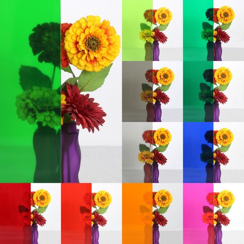 25€/m² ORACAL 8300 Transparent Fensterfolie Muster DIN A4 20cm x 30cm Glas Folie - Bild 1 von 44