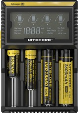Nitecore Digicharger Battery Charger D4 4 Battery Slots
