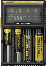 Nitecore Digicharger Battery Charger D4 4 Battery Slots
