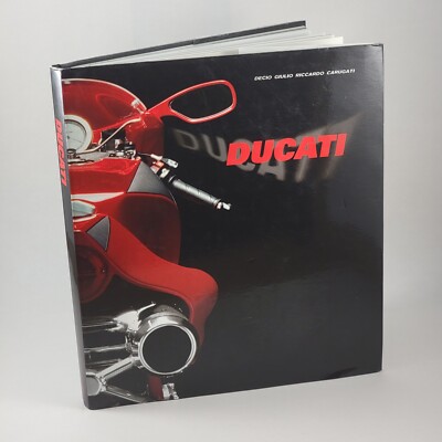 DUCATI Hardcover Book - Decio Carugati ''Design in the Sign of Emotion'' 2001 MBI