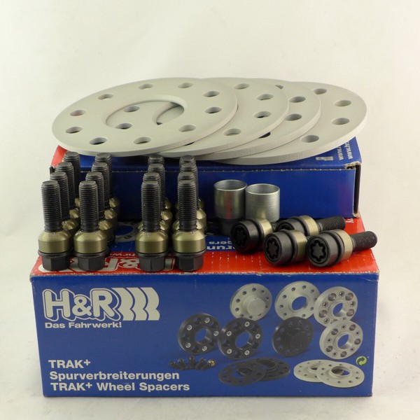 H&R Spurverbreiterung 10/14Mm Silber FüR Porsche 981 982 986 987 991 996 997-image