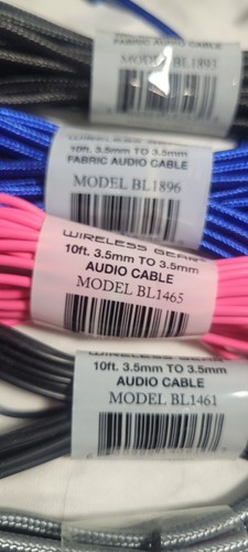 25+ AUXILIARY 3.5mm Cable Male to Male Car Audio Cord For Headphones/Car/Speaker - Picture 11 of 13