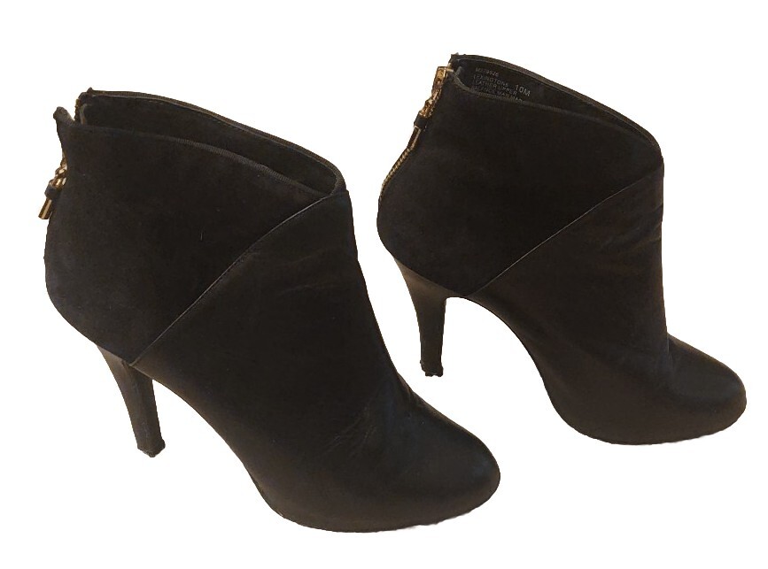 Black Leather And Suede 4.5 Black Leather And Suede 4.5