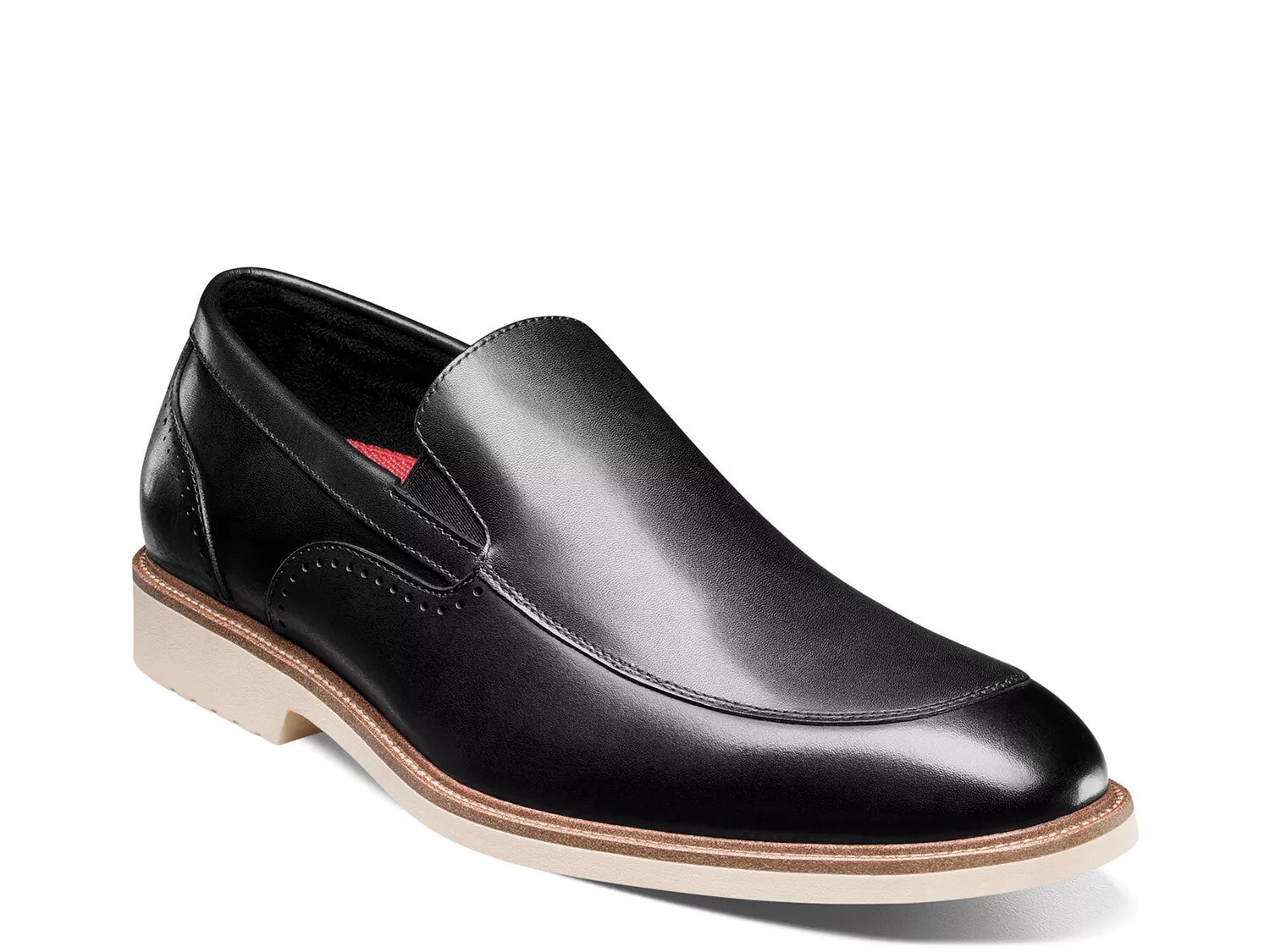 Stacy Adams Shoes Wellington Moc Toe Slip On Black Size 7.5 — photo 2