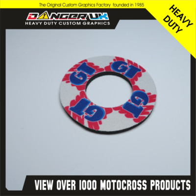 BMX LENKER DAUMENSCHONER DONUTS GT WEISS ROSA BLAU