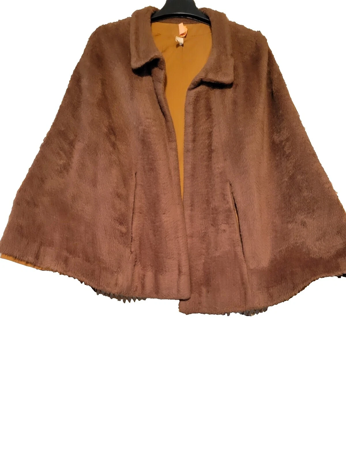 Vintage Sintético Marrón abrigos, chaquetas y chalecos para Mujeres