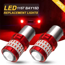 2x 1157 7528 LED Brake Light Bulbs Red 2800lm For Toyota Tacoma 1995-2004