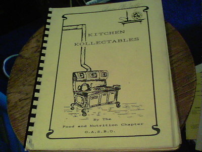 Kitchen Kollectables by the Food and Nutrition Chapter O.A.S.B.O.  Ohio