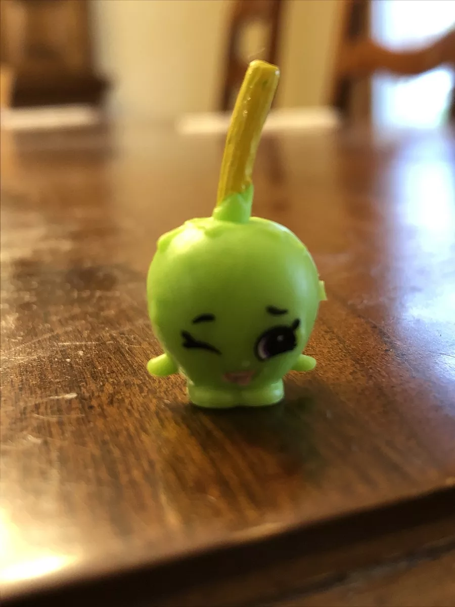 Shopkins Candy Apple 3 058 Green Season 3 Gold Collector Edition