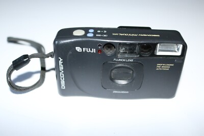 Fuji Discovery Mini Dual Date point & shoot camera 35mm NO BATTERY,SELLING AS IS