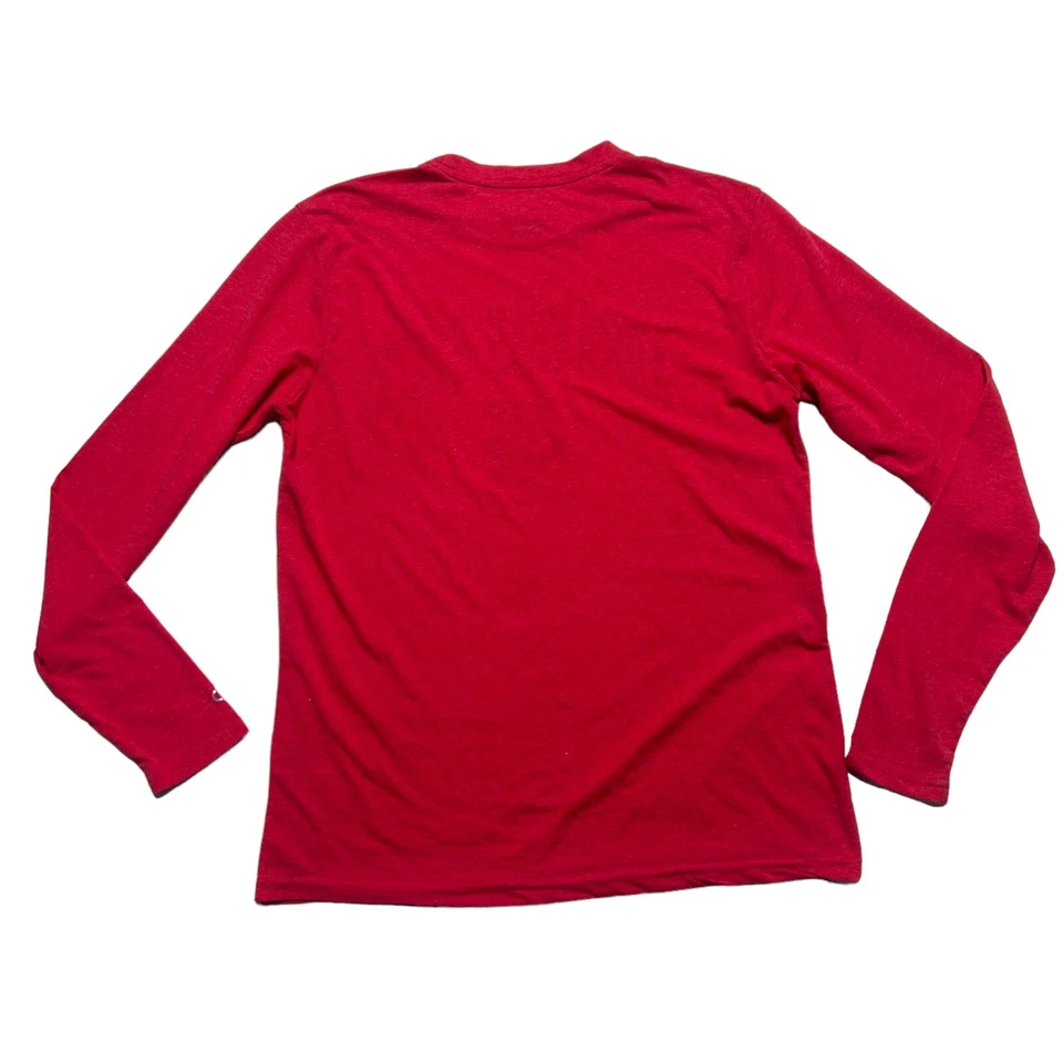 Champion Arkansas State Red Wolves Shirt Adult Medium Red Long Sleeve Mens - Image 3 of 4