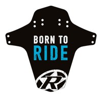 Reverse Mudguard Schutzblech Born To Ride, Hell Blau