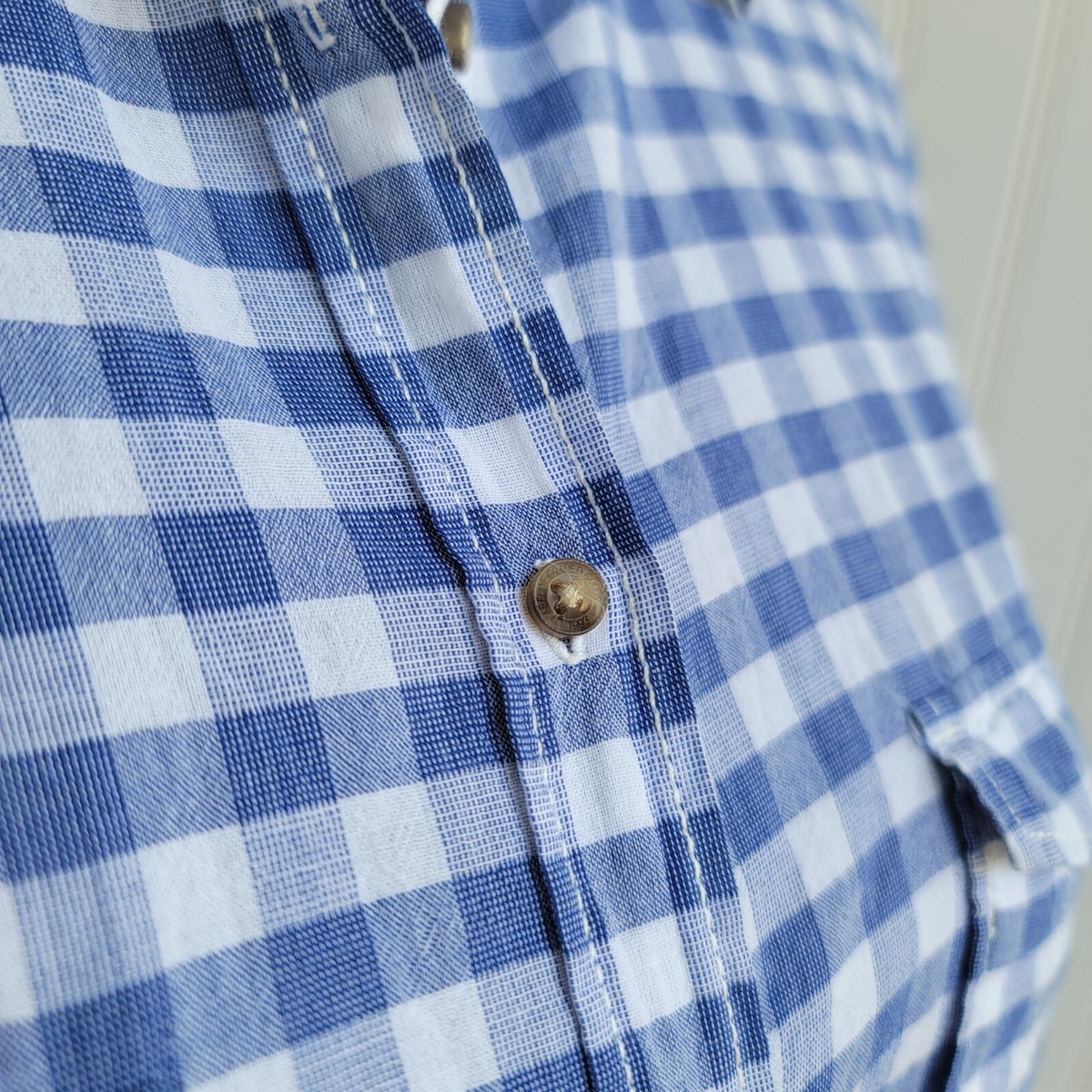 売れ筋商品|||イチ Tシャツ レディース トップス IHVERA - Button-down blouse - eggshell blue H&M LOGG Shirt Womens Blue White Button Up Plaid Shirt Short