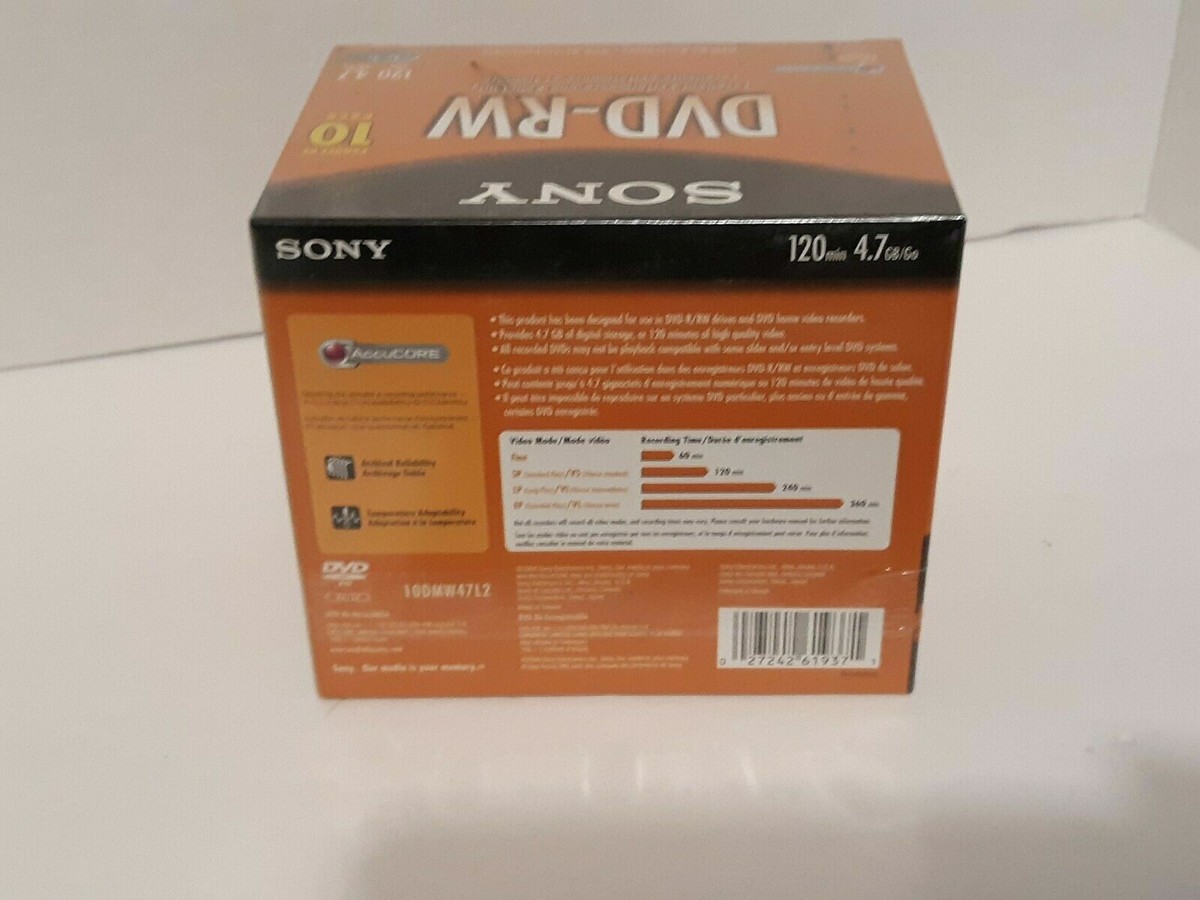 SONY DVD-RW 5DMW47G 10点 セット SONY DVD-RW 5DMW47G 10点 セット - メルカリ