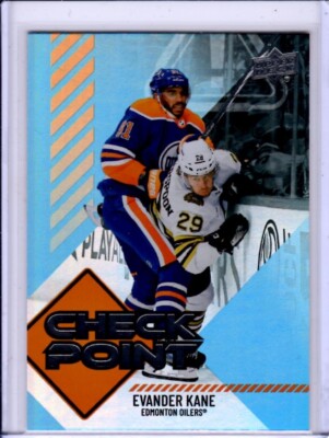 2024-25 Upper Deck Series 1 Evander Kane Check Point  Card # CP-7