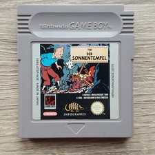 ebay® Auktion 376278685515 | Tim Struppi Der Sonnentempel Nintendo Gameboy Classic Spiel Modul NOE Thumbnail of ebay® auction 376278685515 | Tim Struppi Der Sonnentempel Nintendo Gameboy Classic Spiel Modul NOE