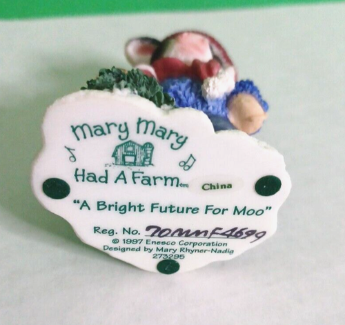 MARY'S MOO MOO'S Mary Mary Had A Farm "A Bright Future For Moo" Christmas 1997 - Picture 8 of 8