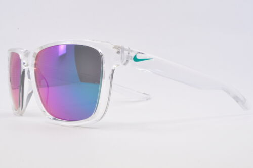 Nike Sunglasses FLIP M EV0989 933 Crystal Clear/Grey W. Teal Mir, Size 53-16-135