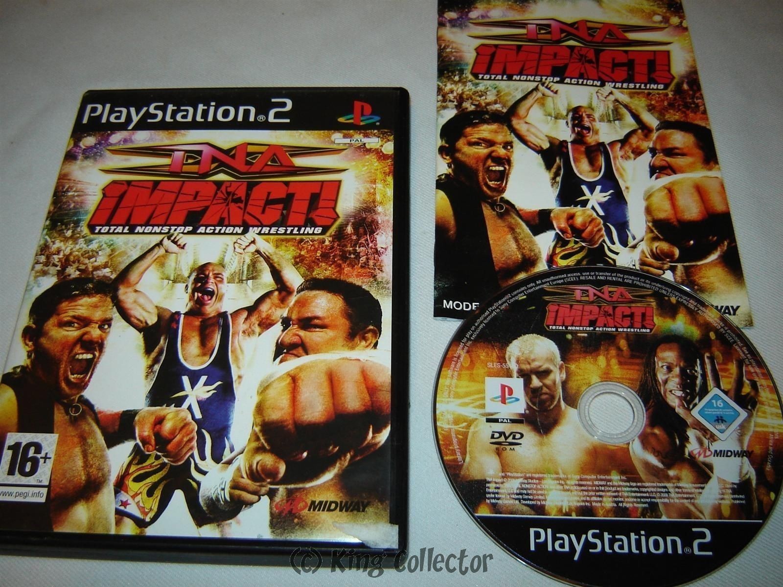 Jeu Playstation 2 - TNA Impact ! - PS2