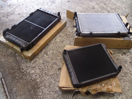 LAND ROVER JOB LOT NEW RADIATORS IDEAL AUTO JUMBLE