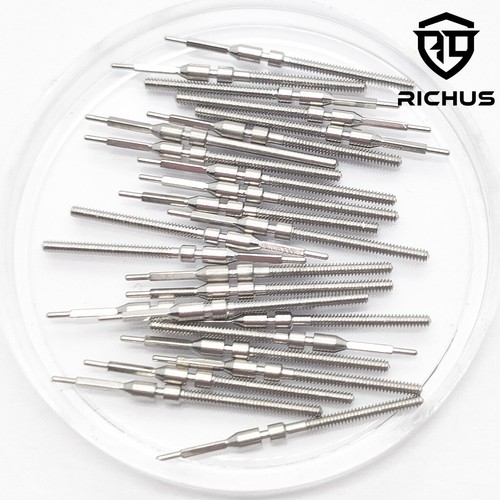Stainless steel Watch Stem Crown Kit Fit NH05 NH06 Movement Watch Accessories - Picture 3 of 10