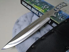 Rough Ryder Highland Bowie GIANT Throwing Knife 5mm Full Tang 16.25" OA RR2250