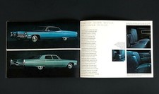 1968 Cadillac Sales Brochure Fleetwood De Ville Eldorado Calais Specs Vintage