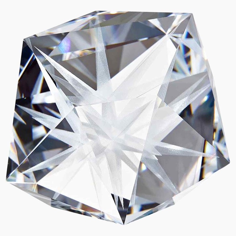 NIB Atelier Swarovski Crystal Daniel Libeskind Small Standing Ornament 5492540