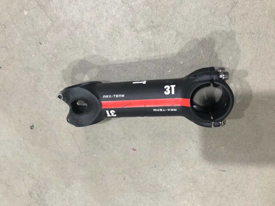 3T Arx-Team Road Stem 120mm -/+ 6° 31.8mm ClampBlack/ Red Alloy Arx Used - Image 2 of 3