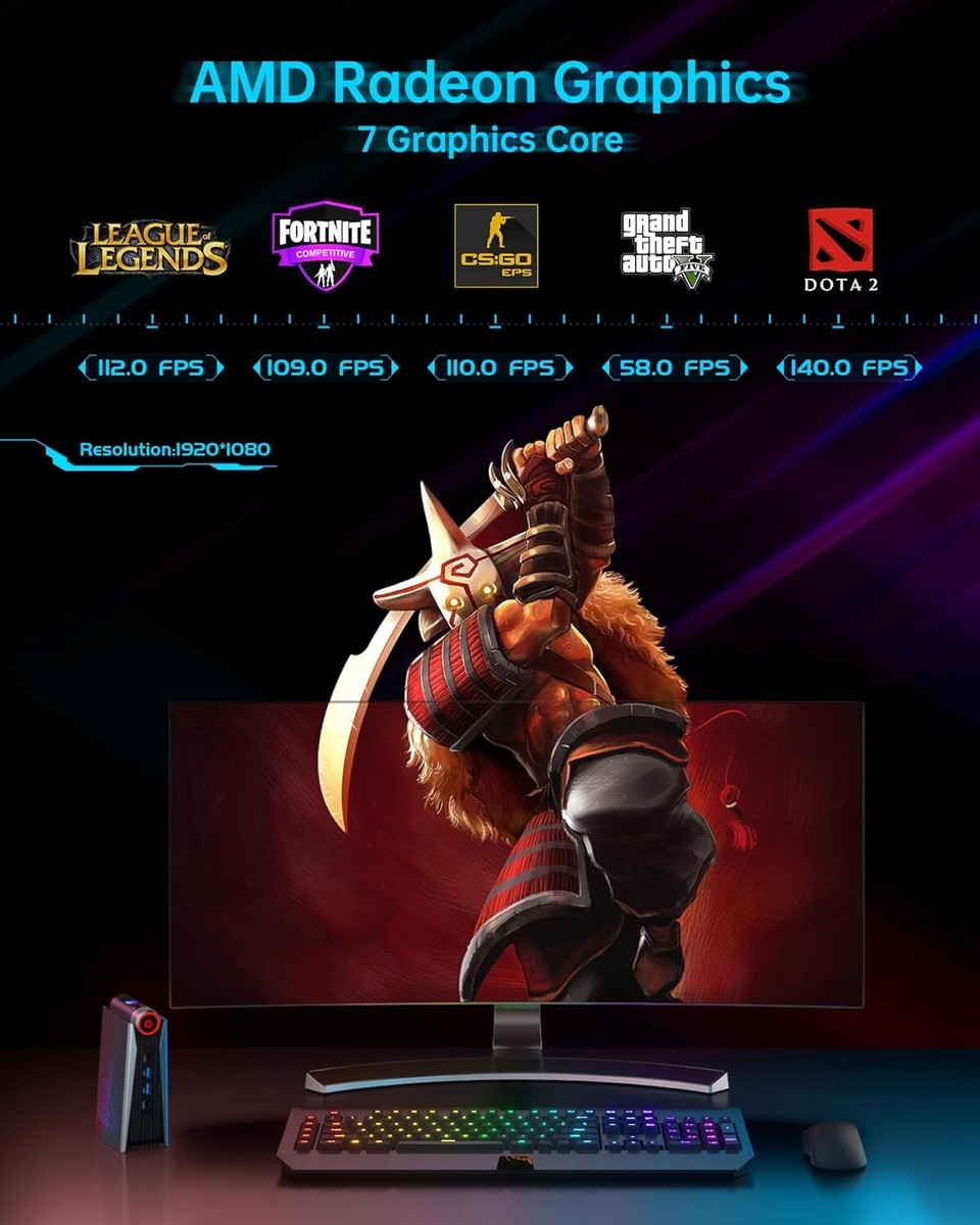 ミニPC miniPC DDR4 12GB+256GB 3.6GHz 4K KAMRUI 4K Mini PC Intel Alder Lake N95 16GB RAM 1TB Windows 11