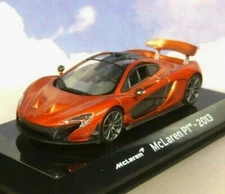 ATLAS SUPERCAR COLLECTION DIECAST 1/43 2013 MCLAREN P1 IN METALLIC COPPER/ORANGE