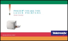 Xerox/Tektronix Phaser 740/740L Color Printer Complete User Guide *PAPER not PDF