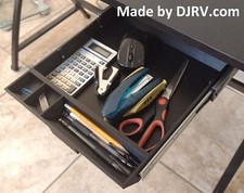 Under Desk Pencil Drawer Tray Organizer with Ball bearing Guides / Slides