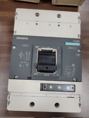 Siemens VL630 Circuit Breaker 3VL9550-6AP30 3VL5763-2AA36-0AA0 500A | eBay