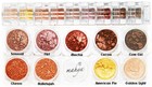 MAHYA "Fall" 100% Pure Crushed Minerals 9 Colors Stack for Eye,Lip,Nail,Hair