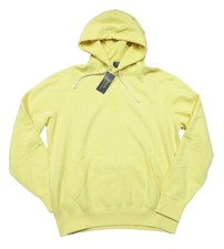 Polo Ralph Lauren Men's Banana Peel Big Pony Logo Print Fleece Pullover Hoodie
