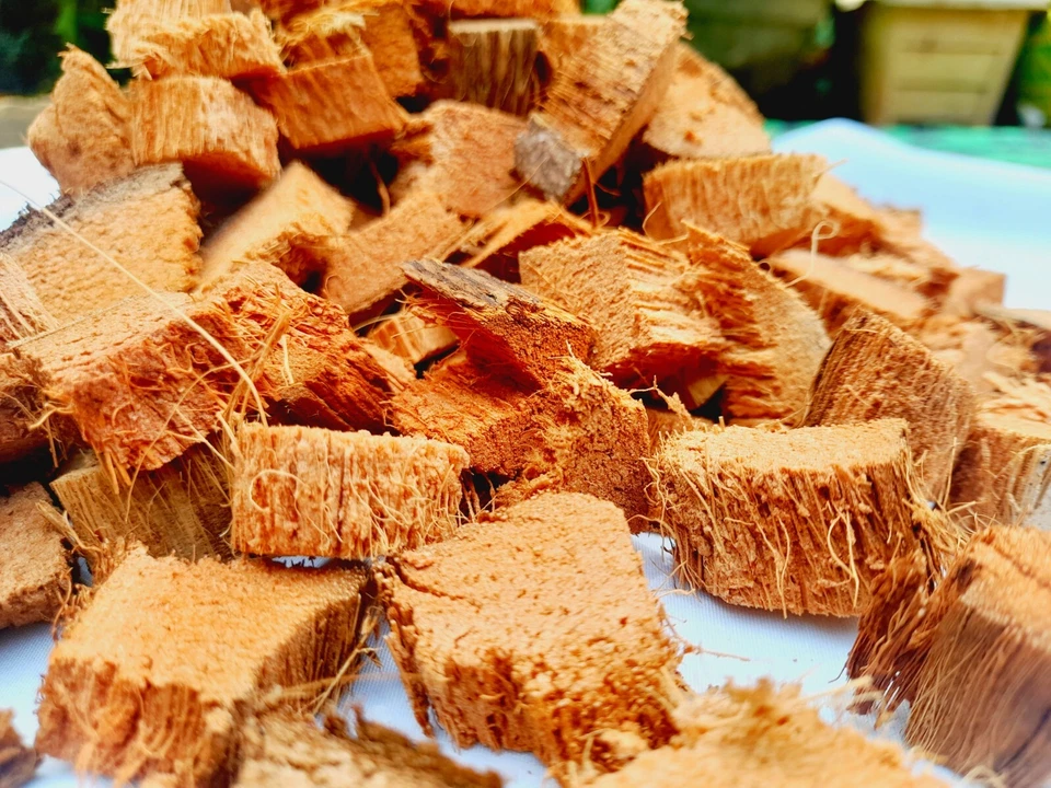 Coconut Husk chips 100% Natural clean Organic Fiber Coconut Coir Chips Pree Ship - Image 3 of 4
