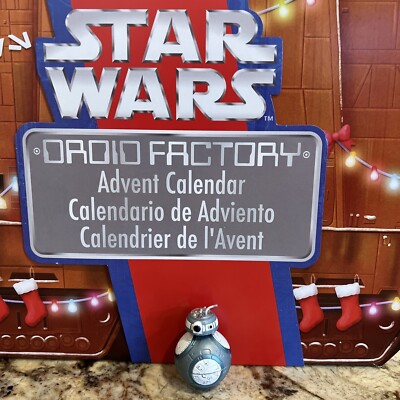 DISNEY STAR WARS ADVENT CALENDAR DROID FACTORY BB-8 GALAXY'S EDGE EXCLUSIVE 2022
