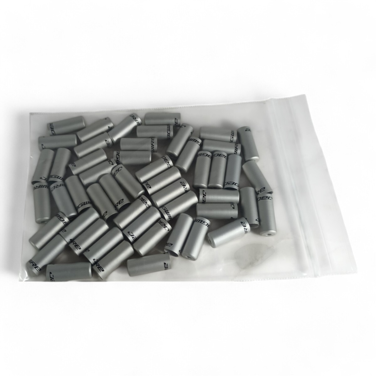 Jagwire Sealed Silver Alloy Outer Cable End Caps Brake Housing for